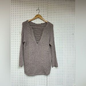 Ulla Johnson V-Neck Sweater - Taupe